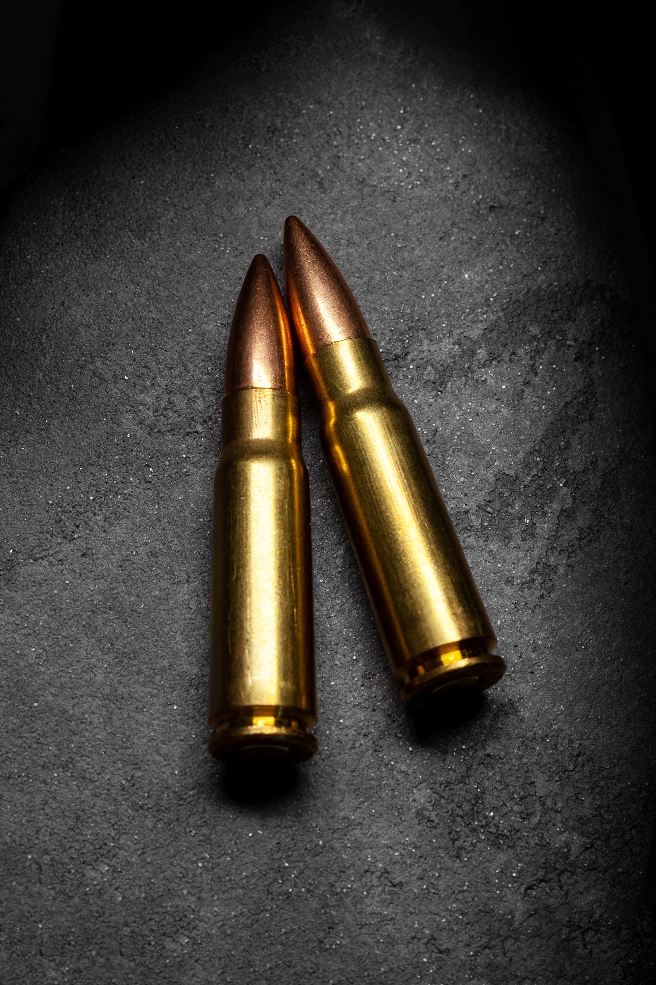 Bullets for Kalashnikov assault rifle